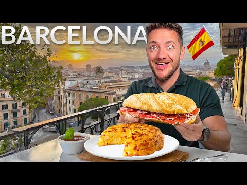 AMAZING Barcelona Street Food Tour! (Spanish & Catalonian Specialties)
