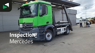 Camion multibenne Mercedes-Benz Antos 1843 Antos 4X2 14 tons Hyvalift skiploader Automatic Euro à vendre - Image 4 | Autoline ML Camion multibenne Mercedes-Benz Antos 1843 Antos 4X2 14 tons Hyvalift skiploader Automatic Euro | Image 4 - Autoline