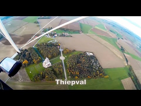 The Somme - Thiepval and surrounding area.