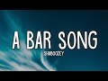 Shaboozey A Bar Song Tipsy Lyrics