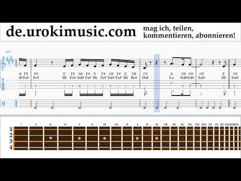 Banjounterricht (Irischer Tenor) Camila Cabello - All These Years Noten Lernen um-ih995