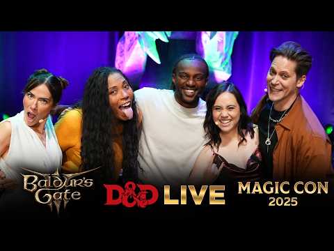 Baldur's Gate 3 Cast Plays D&D Live | With Astarion, Karlach, Lae'zel and Wyll | Magic Con 2025