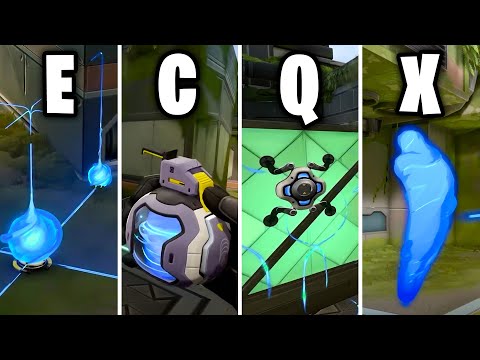 Deadlock All Abilities Explained | VALORANT New Agent