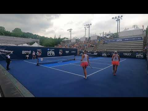 05/20 - 2023 Atlanta Open / Women's Pro Doubles / Smith, Kovolova -vs- David, Johnson / Game 2