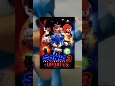 Sonic 3 Movie Has JUST FINISHED FILMING!!! 