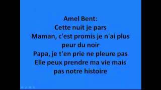 La Fouine ft Amel Bent-Karl-Lyrics