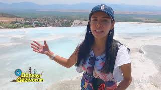 PAMUKKALE TRAVERTENLERİ... ÖZLEM TUNCA ESİRGENÇ'İN ANLATIMIYLA
