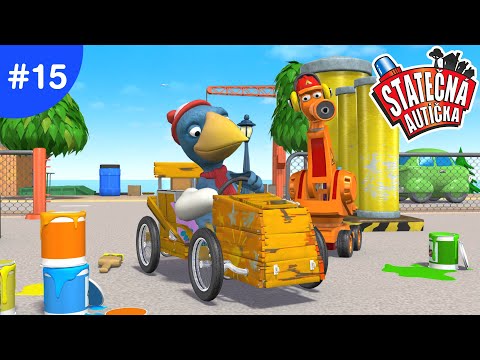 Statečná autíčka - Plechovka s olejem | Kreslené pro Děti | Animované pro Děti