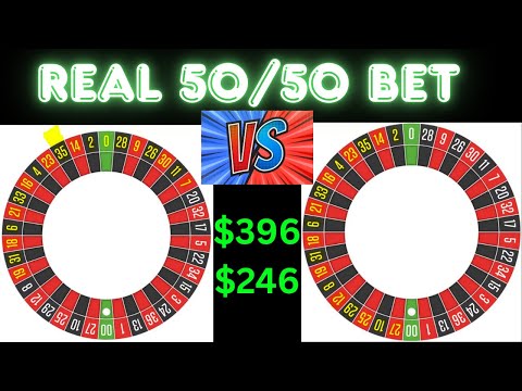 I Tried Splitting The Roulette Wheel In Half And THIS Happened