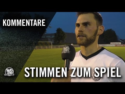 Die Stimmen zum Spiel (FC Eddersheim – Germania Schwanheim, Kreispokalfinale) | MAINKICK.TV