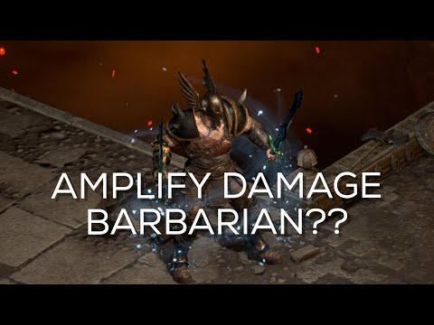 Atmas Scarab Amplify Damage Barbarian (Death + Grief) Diablo 2 Resurrected