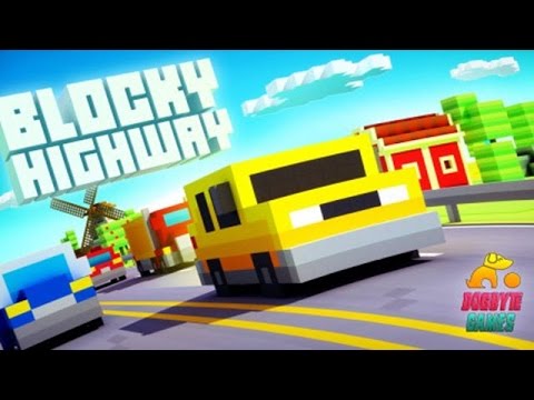 Blocky Highway Official Game Trailer iOS/Android - YouTube