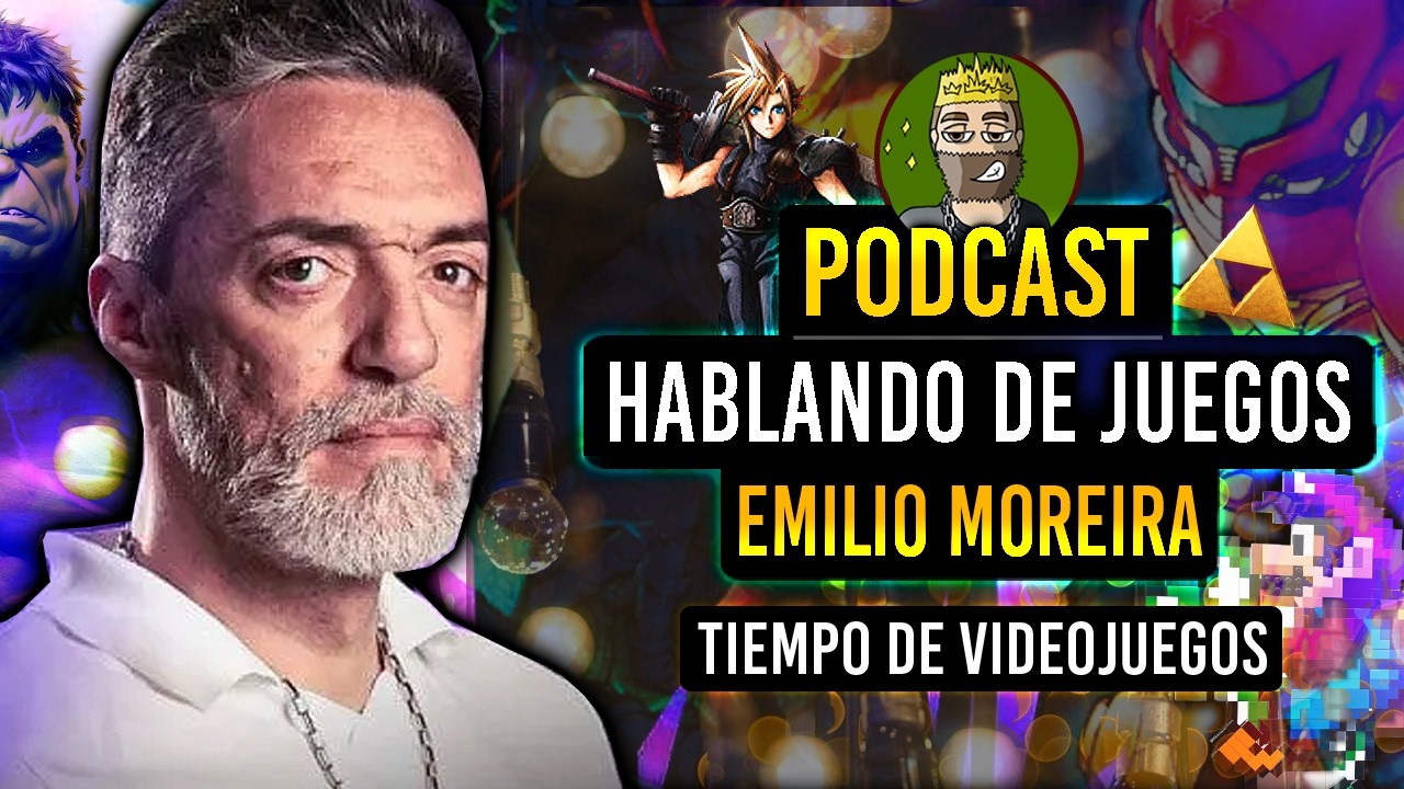 Podcast con Emilio Moreira: 4h Hablando con Tiempo de Videojuegos, Opinión sagas icónicas, Anécdotas