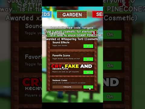 [NEW] Grow A Garden CODES 🥳