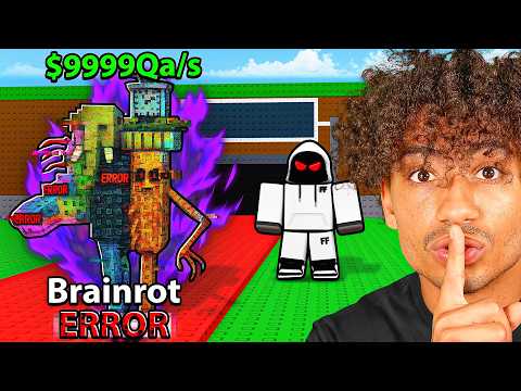 I Stole The ADMIN ONLY Brainrot..