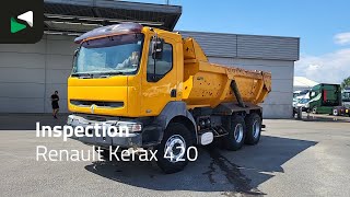 Autobasculantă Renault Kerax 420 6X4 Retarder Kipper Full Steel Big Axle Euro 3 de vânzare - Imagine 4 | Autoline MD Autobasculantă Renault Kerax 420 6X4 Retarder Kipper Full Steel Big Axle Euro 3 | Imagine 4 - Autoline