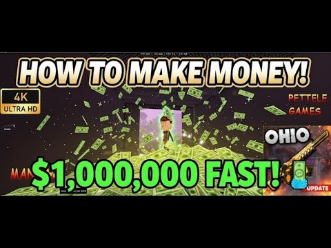 How to Make Money in OHIO Roblox after update ! : 1 MILLION Dollars FAST Way! 💸 BEST Money Methods