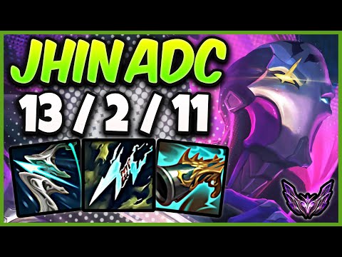 71% WINRATE Jhin ADC vs Jinx / Korea Master / Patch 13.13 / Season 13