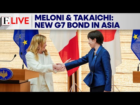 Meloni in Japan: Italy and Tokyo Boost Security, Minerals Cooperation | Firstpost Live | N18G