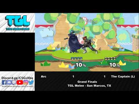 TGL San Marcos Melee 12 GF: Arc (Marth) vs The Captain (Falcon)