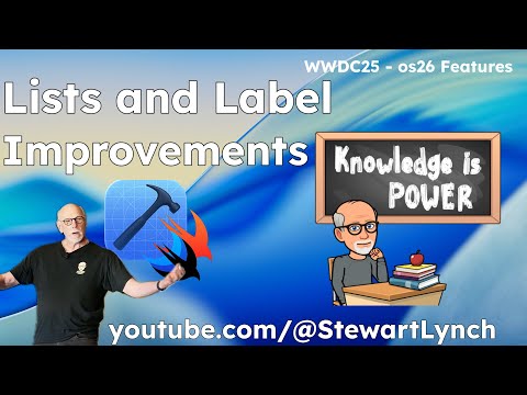 Smarter Lists, Labels, and Dictionary Grouping in SwiftUI thumbnail