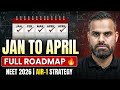 ​NEET 2026 JAN To APRIL Full Roadmap The AIR 1 Strategy By MR Sir