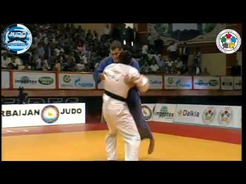 Judo Grand Prix Baku 2012 Semifinal -100kg BERDZENISHVILI (GEO)-LUCHYN (UKR)