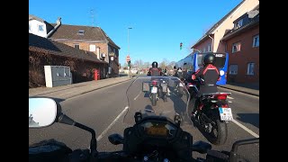 【ドイツ ツーリング】Dusseldorf郊外 Willich①🇩🇪【CB500X】Motorcycle trip🏍