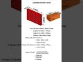 Calculation Of Bricks On Wall Shorts Construction CivilEngineering