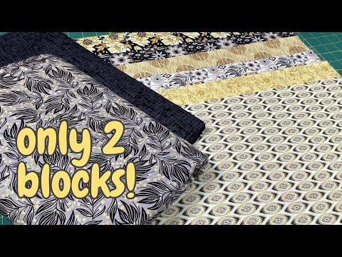 Another Quick & Easy Quilt You Can Finish Fast! (+FREE PDF PATTERN)