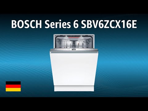 Geschirrspüler BOSCH Series 6 SBV6ZCX16E | TEST | Deutsch