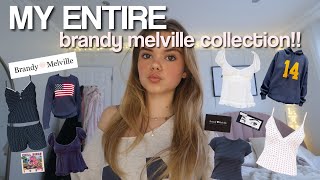 MY ENTIRE BRANDY MELVILLE COLLECTION!! ⭐️🎀🧸