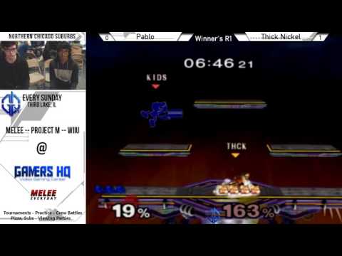 GHQ Weekly [1/31/16] - WR1: Thick Nickel (Fox) vs. Pablo (Game & Watch) - Part 2 of 2