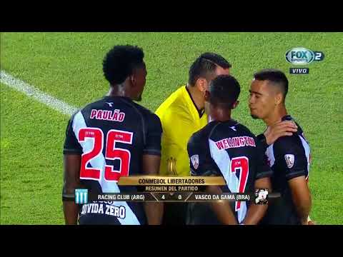 Racing 4 - Vasco da Gama 0 (Copa LIbertadores)