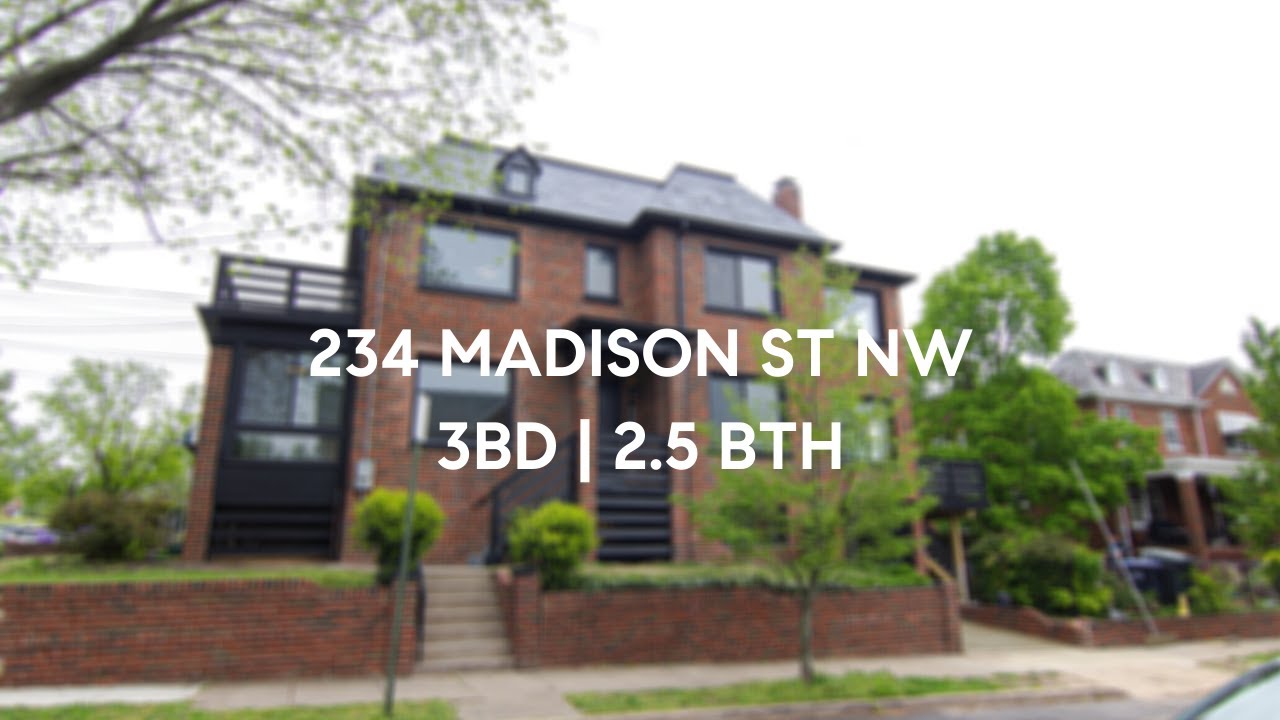 234 Madison St. NW – Home Tour