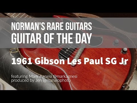 Guitar of the Day: 1961 Gibson Les Paul SG Jr. | Norman's Rare Guitars