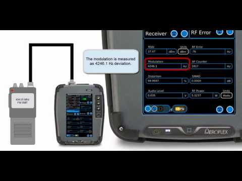 Aeroflex 3550 FM Transmitter
