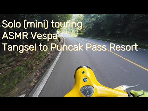 Solo (mini) Touring Vespa Sprint Klasik Tangsel to puncak pass