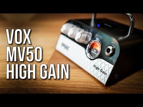 Vox MV50 High Gain 50-Watt Guitar Amp Head 2023 - Present - Chrome image 12