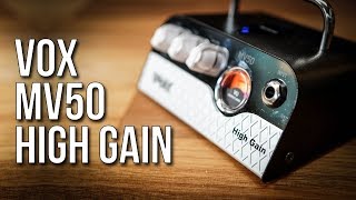Video thumbnail for The tiniest metal beast!!! Vox MV50 High Gain by EytschPi42