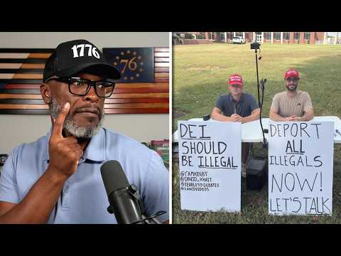 Tennessee Black College ERUPTS As MAGA Hat Guys Show Up To Debate!