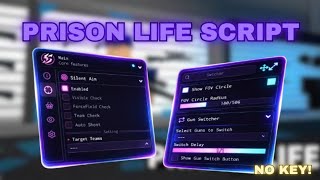 [KEYLESS] 🔒 Prison Life OP Script Silent Aim + Hitbox Expander + ESP + Teleporter + MORE 