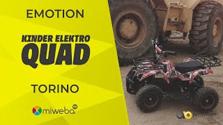 Off-Road King 👑 - Torino Elektro-Kinderquad 1000 Watt - Actionbikes Motors | ATV 2022