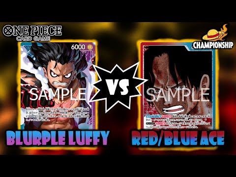 One Piece TCG: Analyzing a 3on3 Tournament Game from the East OP-13 Format (UP Luffy VS RU Ace)