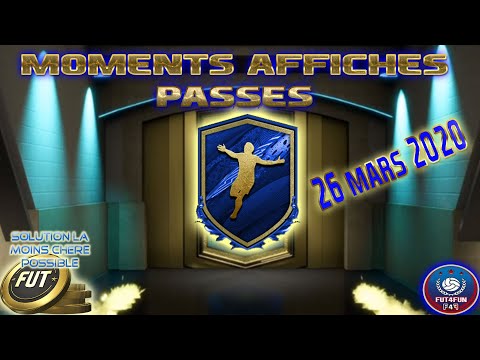 DCE MOMENTS AFFICHES PASSEES - SOLUTION SBC LA MOINS CHERE POSSIBLE - PACK OPENING - FUT 20