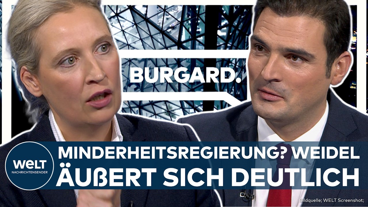 BURGARD: Merz? "Der kann das überhaupt nicht!" Weidels knallharte Abrechnung mit dem Bundeskanzler