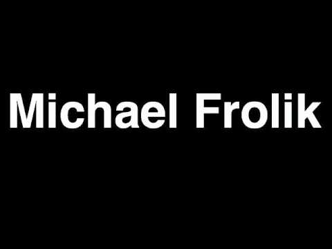 How to Pronounce Michael Frolik Chicago Blackhawks NHL Hockey Player Runforthecube