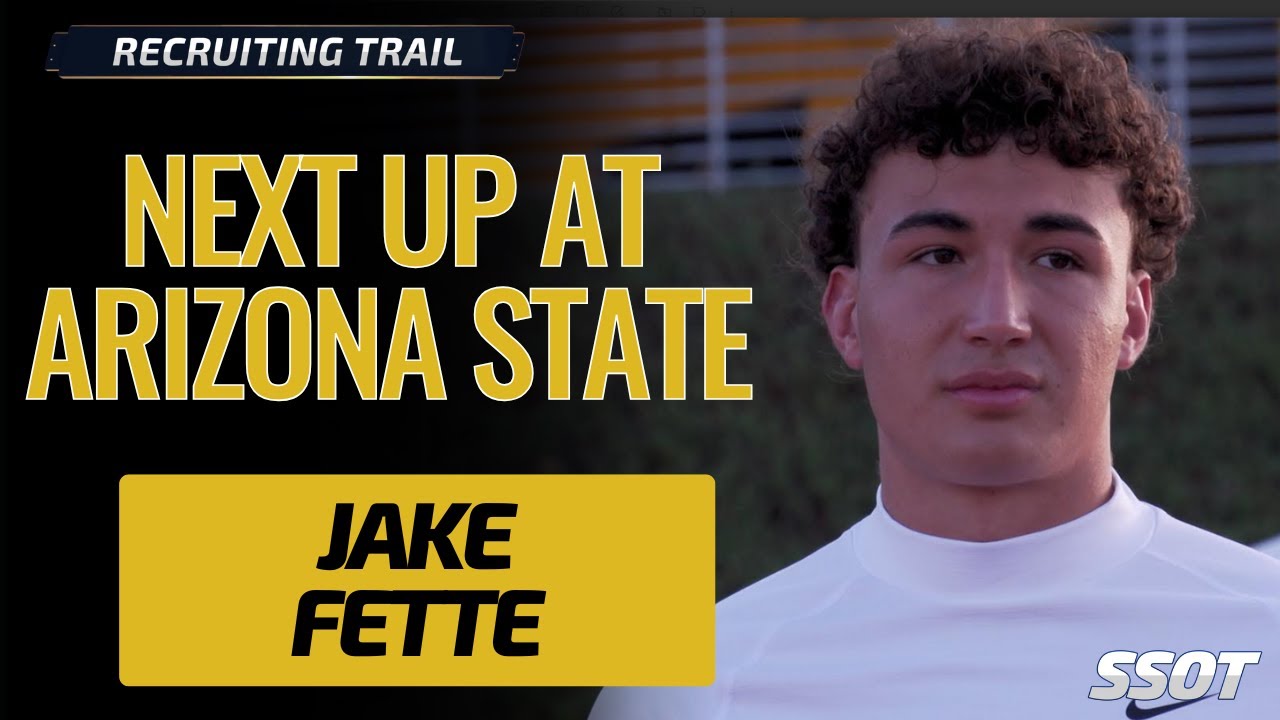 Meet Jake Fette: El Paso's Top QB - Committed to Arizona State