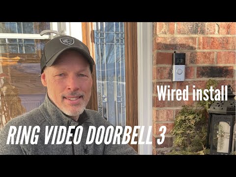 Ring Video Doorbell 3 or 3 plus Wired Install (replace): How to Install on Brick