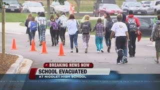 Nicolet High School evacuated after 2 'suspicious packages' found